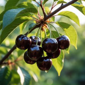 Вишня "ЧЕРНОКОРКА" среднего срока созревания